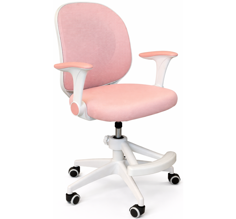 Крісло обертове дитяче PERFECT KIDS ASTRONAUT PINK1